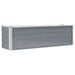 Garden Raised Bed Galvanised Steel 160x40x45 Cm Grey Aanpb
