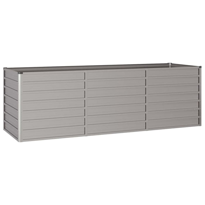 Garden Raised Bed Rusty 240x80x77 Cm Corten Steel Opoklo