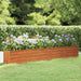 Garden Raised Bed Rusty 320x40x45 Cm Corten Steel Opokpl