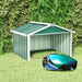 Garden Robot Lawnmower Shed 92x97x63 Cm Galvanised Steel