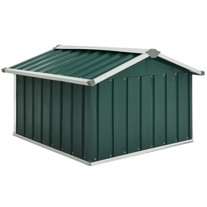 Garden Robot Lawnmower Shed 92x97x63 Cm Galvanised Steel
