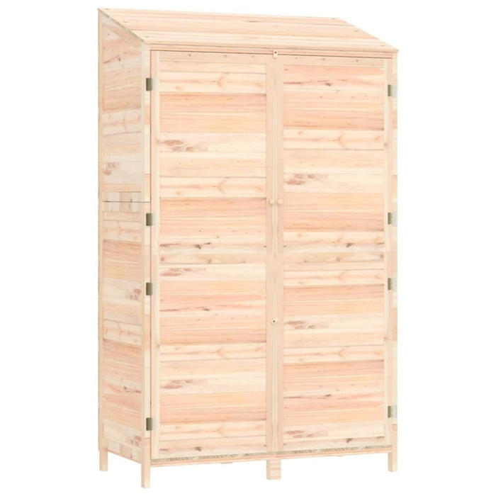 Garden Shed 102x52x174.5 Cm Solid Wood Fir Opxokb