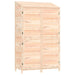 Garden Shed 102x52x174.5 Cm Solid Wood Fir Opxokb