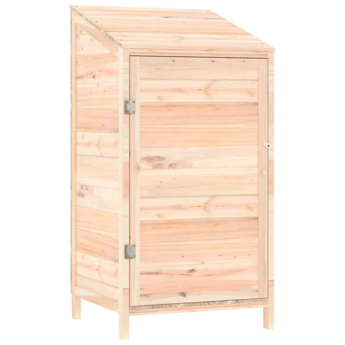 Garden Shed 55x52x112 Cm Solid Wood Fir Opxoin