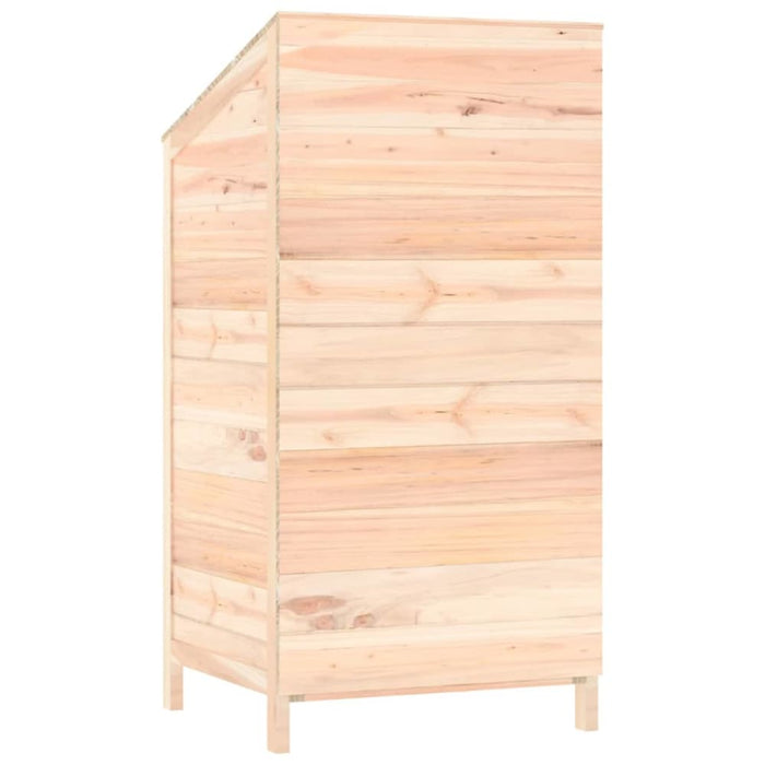 Garden Shed 55x52x112 Cm Solid Wood Fir Opxoin
