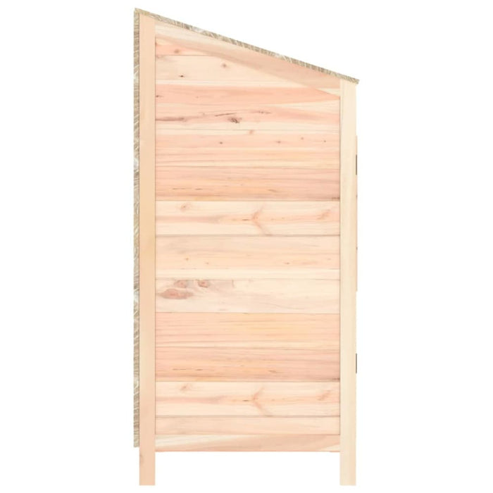 Garden Shed 55x52x112 Cm Solid Wood Fir Opxoin