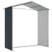 Garden Shed Anthracite 191x130x198 Cm Galvanised Steel