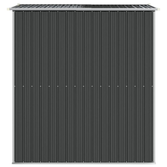 Garden Shed Anthracite 192x191x223 Cm Galvanised Steel