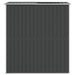 Garden Shed Anthracite 192x191x223 Cm Galvanised Steel