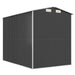 Garden Shed Anthracite 192x274x223 Cm Galvanised Steel