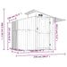 Garden Shed Anthracite 270x130x208.5 Cm Galvanised Steel