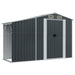 Garden Shed Anthracite 277x192.5x179 Cm Galvanised Steel