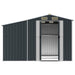 Garden Shed Anthracite 277x192.5x179 Cm Galvanised Steel