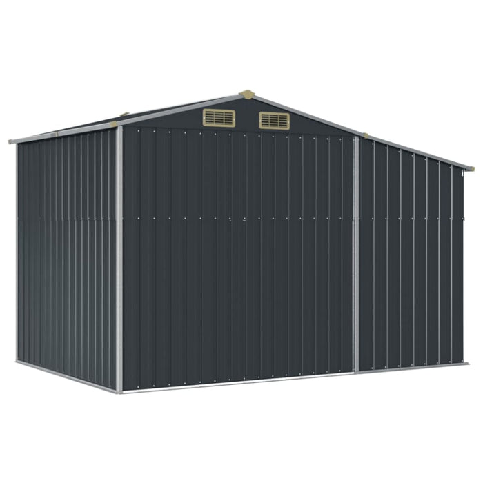 Garden Shed Anthracite 277x192.5x179 Cm Galvanised Steel