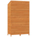Garden Shed Brown 102x52x174.5 Cm Solid Wood Fir Opxokt