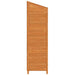 Garden Shed Brown 102x52x174.5 Cm Solid Wood Fir Opxokt