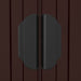 Garden Shed Dark Brown 192x108x223 Cm Galvanised Steel