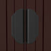 Garden Shed Dark Brown 192x274x223 Cm Galvanised Steel
