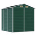 Garden Shed Green 191x215x198 Cm Galvanised Steel Tonnxtx