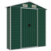 Garden Shed Green 191x215x198 Cm Galvanised Steel Tonnxtx
