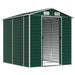 Garden Shed Green 191x215x198 Cm Galvanised Steel Tonnxtx