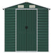 Garden Shed Green 191x215x198 Cm Galvanised Steel Tonnxtx
