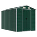 Garden Shed Green 191x300x198 Cm Galvanised Steel Tonnxtt