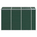 Garden Shed Green 191x300x198 Cm Galvanised Steel Tonnxtt