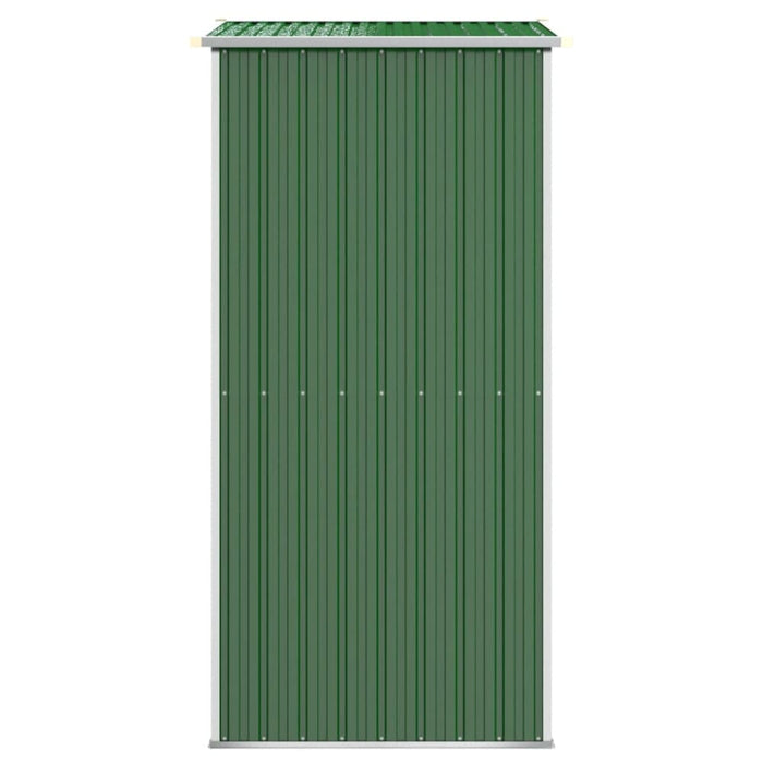 Garden Shed Green 192x108x223 Cm Galvanised Steel Tokxli