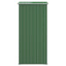 Garden Shed Green 192x108x223 Cm Galvanised Steel Tokxli