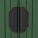 Garden Shed Green 192x274x223 Cm Galvanised Steel Toaiaxn
