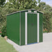 Garden Shed Green 192x274x223 Cm Galvanised Steel Toaiaxn