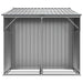 Garden Shed Grey 277x192.5x179 Cm Galvanised Steel Tonnxnk