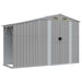 Garden Shed Grey 277x192.5x179 Cm Galvanised Steel Tonnxnk