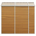 Garden Shed Light Brown 191x215x198 Cm Galvanised Steel
