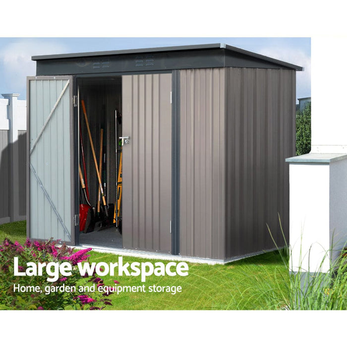 Garden Shed Sheds Outdoor Storage 2.31x1.31m Tool Workshop