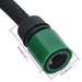 Garden Soaker Hose Black 0.6 10 m Rubber Oppnlk