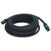 Garden Soaker Hose Black 0.6 10 m Rubber Oppnlk