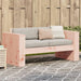 Garden Sofa 2-seater 134x60x62 Cm Solid Wood Douglas Ntxtix