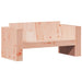 Garden Sofa 2-seater 134x60x62 Cm Solid Wood Douglas Ntxtix
