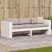 Garden Sofa 3-seater White 189x60x62 Cm Solid Wood Pine
