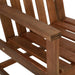 Garden Sofa Chairs 2 Pcs Solid Acacia Wood Aabtt