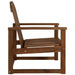 Garden Sofa Chairs 2 Pcs Solid Acacia Wood Aabtt