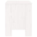 Garden Stools 2 Pcs White 40x36x45 Cm Solid Wood Pine Nxpttk