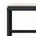 Garden Stools with Cushions 4 Pcs Black 41x41x36 Cm Poly