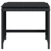 Garden Stools with Cushions 4 Pcs Black 41x41x36 Cm Poly