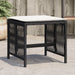 Garden Stools with Cushions 4 Pcs Black 41x41x36 Cm Poly