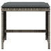 Garden Stools with Cushions 4 Pcs Grey 41x41x36 Cm Poly