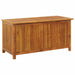 Garden Storage Box 113x50x58 Cm Solid Acacia Wood Tollin