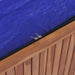 Garden Storage Box 120x50x58 Cm Solid Teak Wood Aallk